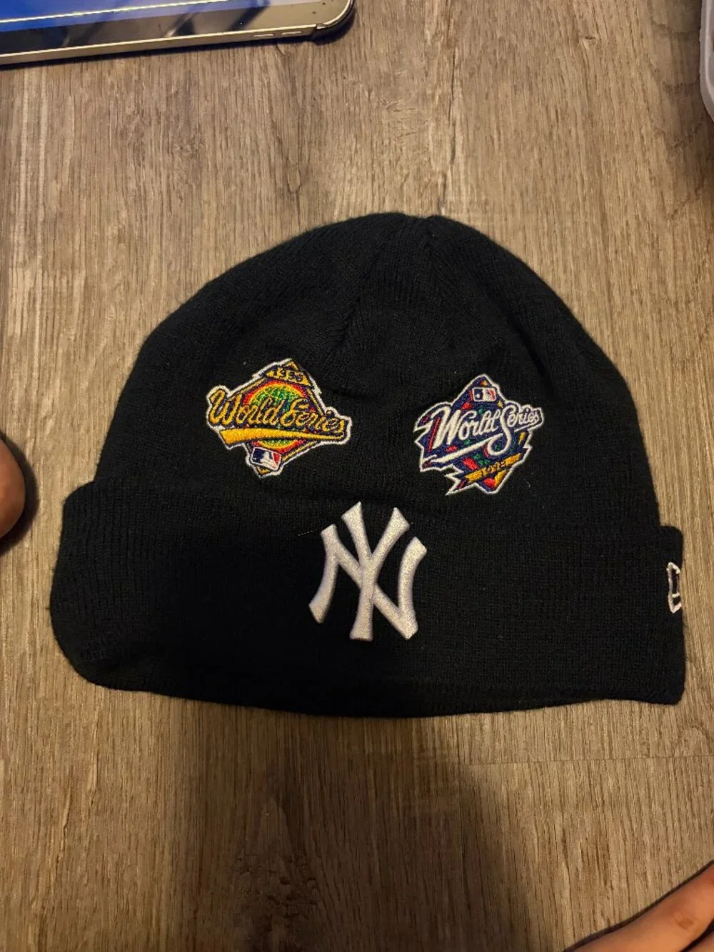New York Yankees Patchwork Beanie World Series Edition
